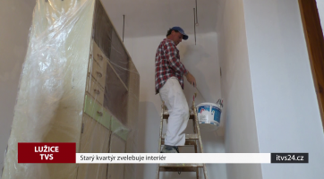 Starý kvartýr zvelebuje interiér