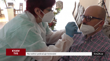 Na radnici pokračuje testování