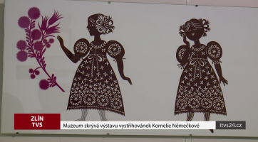 Muzeum skrývá výstavu vystřihovánek Kornelie Němečkové