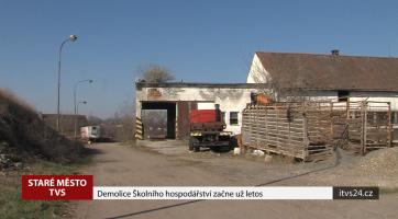 Demolice Školního hospodářství začne už letos