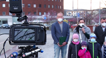 Vítání jara mohli občané sledovat on-line