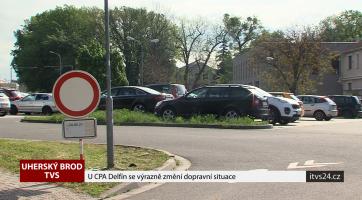 U CPA Delfín se výrazně změní dopravní situace