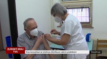 Kraj nesouhlasí se změnou distribuce vakcín praktikům
