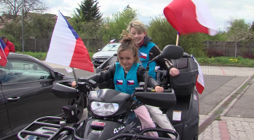 Regionem projela čtvrtá Jízda za svobodu dětí