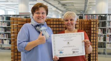 Krajská knihovna získala certifikát Handicap Friendly