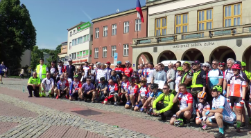 Cyklotour Na kole dětem zavítala do Zlína