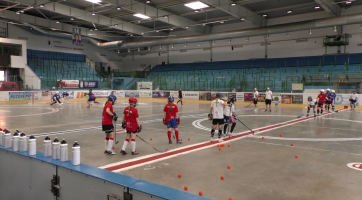 V Hodoníně se připravovala hokejbalová reprezentace