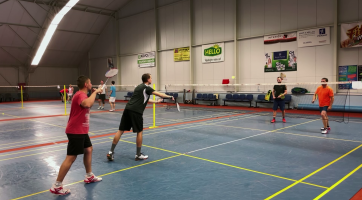 Sportovní hala přivítala první badmintonový turnaj