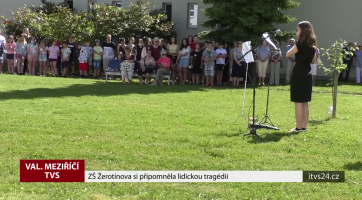 ZŠ Žerotínova si připomněla lidickou tragédii