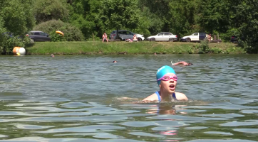 Na Tihelni plavali vytrvalci