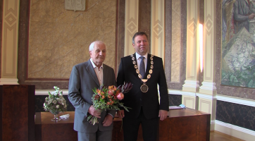 Starosta slavnostně přijal Josefa Jančáře