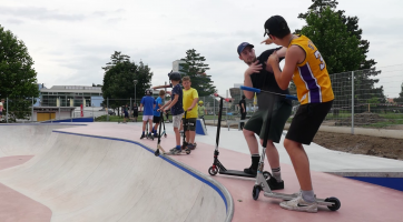 Město otevřelo nový skatepark
