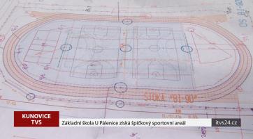 Základní škola U Pálenice získá špičkový sportovní areál