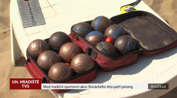 18 týmů si zahrálo petangue v rámci Slováckého léta