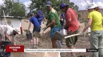 Odklízecí práce v Bažantnici pokračují