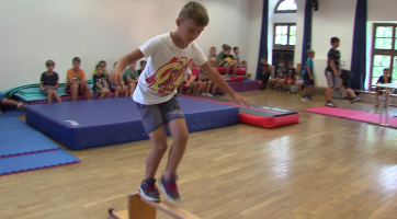 Dům dětí a mládeže uspořádal příměstský pohybový tábor s parkourem