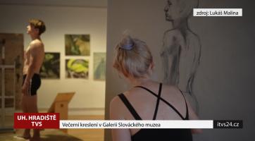 Večerní kreslení v Galerii Slováckého muzea
