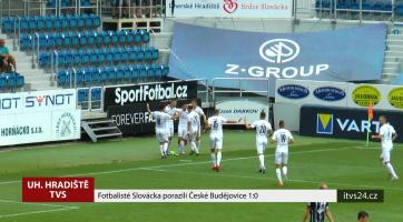 Fotbalisté Slovácka porazili České Budějovice 1:0