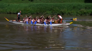 Řeka Morava opět hostila Slováckého draka