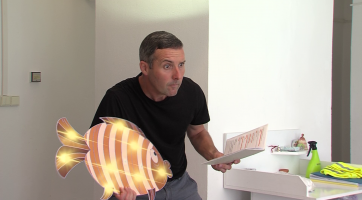 Dětský tábor zpestřilo scénické čtení pohádky Jana Wericha