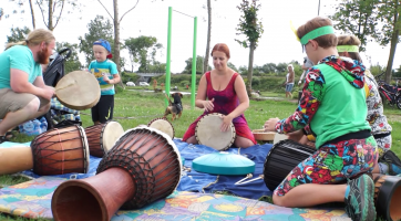 Nejen děti si mohly užít indiánské odpoledne