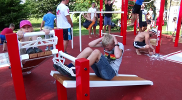 Uherské Hradiště má nové workoutové hřiště