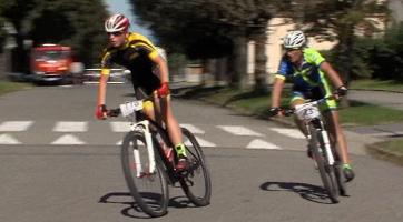 V Napajedlích se jel závod horských kol 