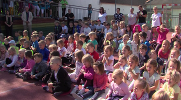Havřickou školu navštívil kouzelník s Maxipsem Fíkem