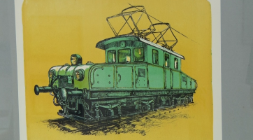 Marián Komáček v galerii Jiřího Konečného