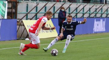 Slovácko rozhodlo v nastavení, Zlín přečkal penaltu a má bod