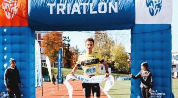 Je dobojováno. Aquatlonový pohár ovládli Zikmund a Dvořáková