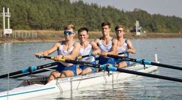 Veslaři přivezli bronz z Mistrovství republiky družstev