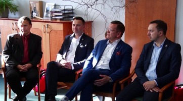 Po dvou letech zavítali do Veselí zástupci partnerských měst