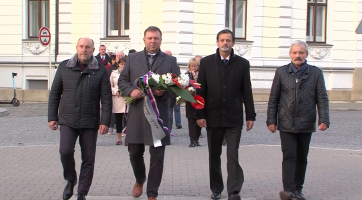 Město si připomnělo výročí vzniku ČSR