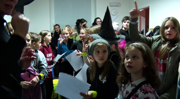 Domeček ovládla strašidla