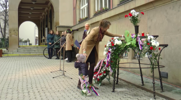 Zlín uspořádal pietní akt ke Dni boje za svobodu a demokracii