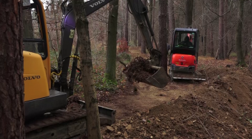 V lokalitě Hrádek vzniká nový Trail park pro cyklisty