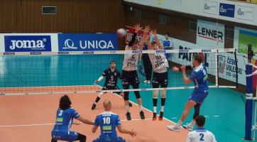 Volejbalisté Zlína neuspěli ani proti Odolena Vodě. Padli ve třech setech