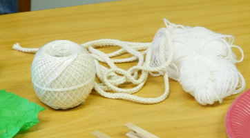 Zimní tvoření z recyklovaných materiálů