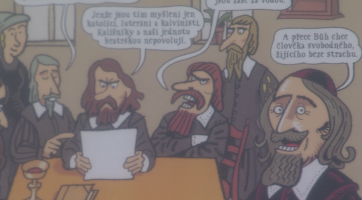Komenský se do Brodu vrátil jako postava komiksu
