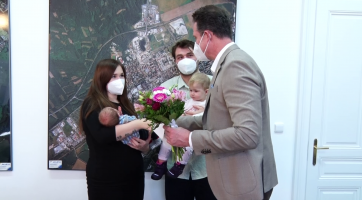 Prvním občánkem města je Štěpán Herzán