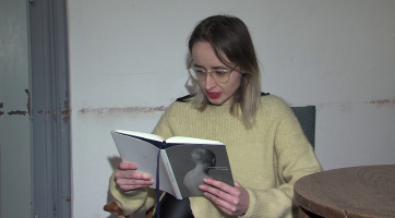 Při autorském čtení v Cafe Portal zněly slovenské verše