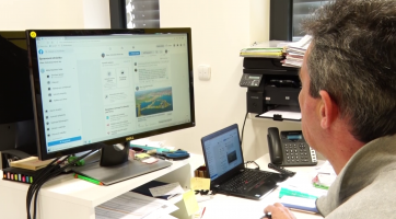 Obec má nový facebookový profil