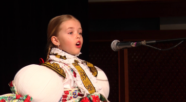 Mladí zpěváčci zpívali o postup z okresního finále Zazpívej, slavíčku