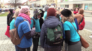 Kyjovem prošel modrý pochod