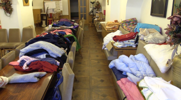 Město pozastavilo sbírku pro uprchlíky