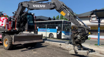 V Otrokovicích začala rozsáhlá rekonstrukce autobusového nádraží