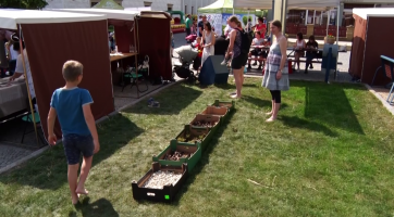 Den pro rodinu nabídl bosochodník i malování na obličej