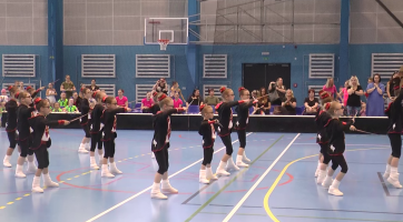 Aerobik ovládl sportovní halu v Otrokovicích