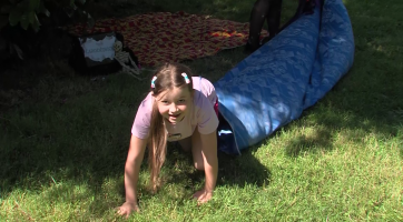 Ve Smetanových sadech se sportovalo pro Ukrajinu 